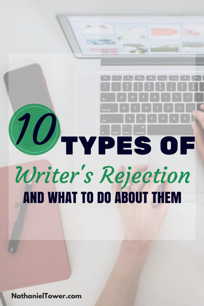 types of writer rejection
