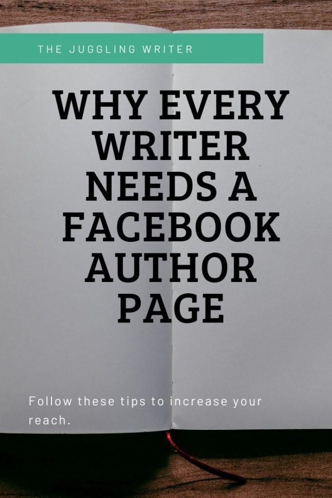Why every writer needs a Facebook Author page