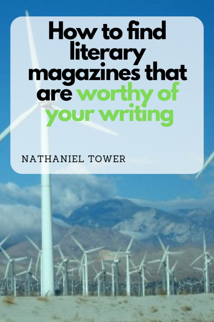 How to find literary magazines that are worthy of your writing