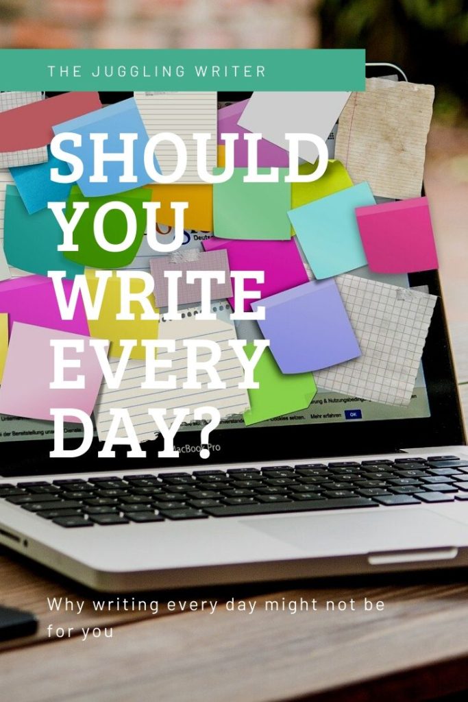 Should you write every day? Why writing every day might not be for you