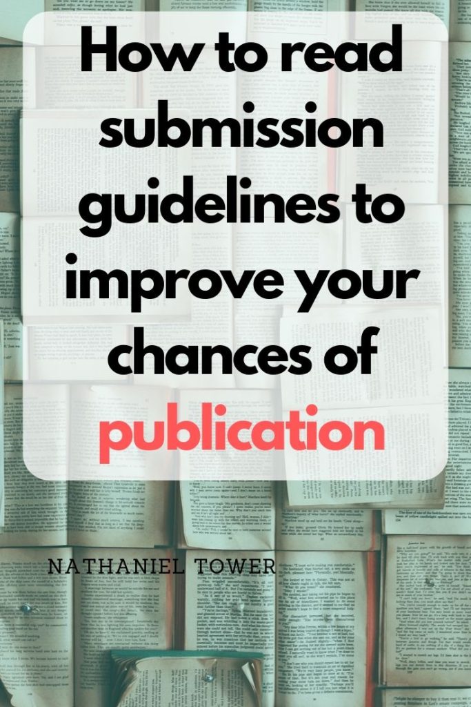 How to read submission guidelines to improve your chances of publication