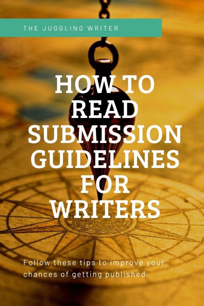 How to understand submission guidelines for writers