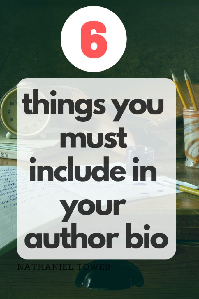 6 things you must include in your author bio