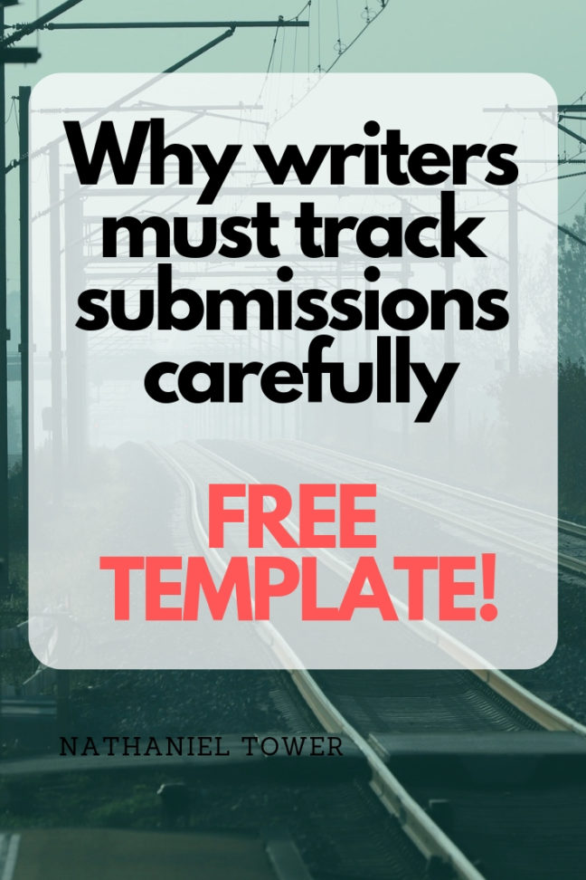Why writers must track submissions - FREE template included