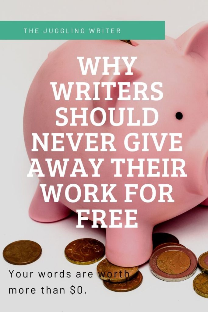 Why writers should always get paid for their work