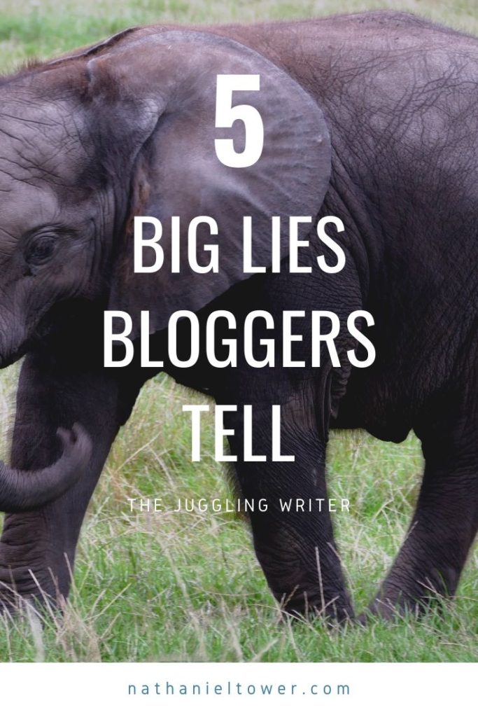 5 lies bloggers tell