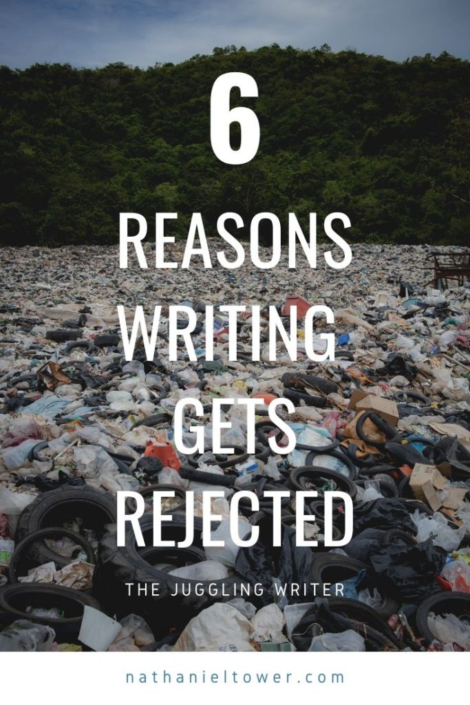 6 reasons writing is rejected