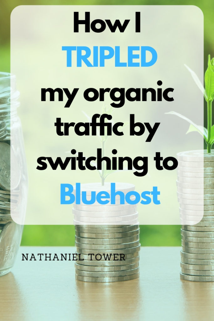 How I tripled my organic traffic by switching to Bluehost