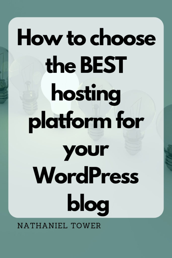 How to choose the right hosting platform for your WordPress blog