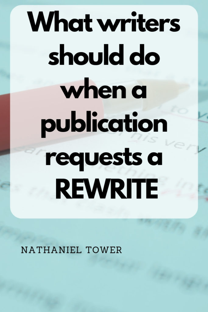 How writers should approach a rewrite request