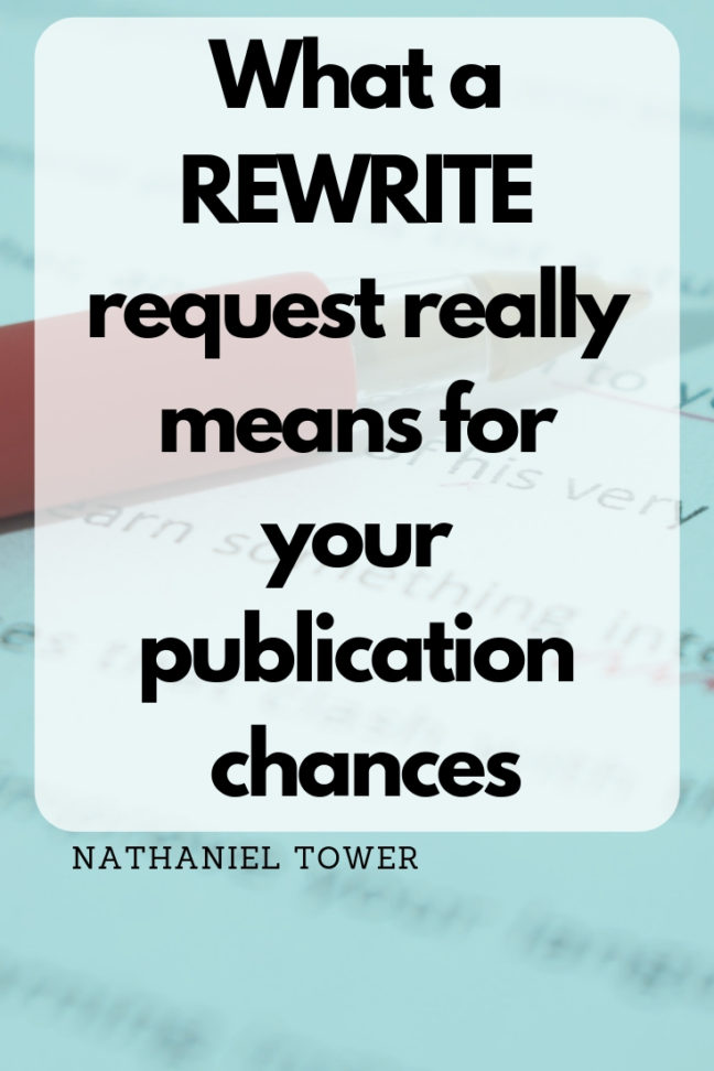 What a rewrite request means for a writer