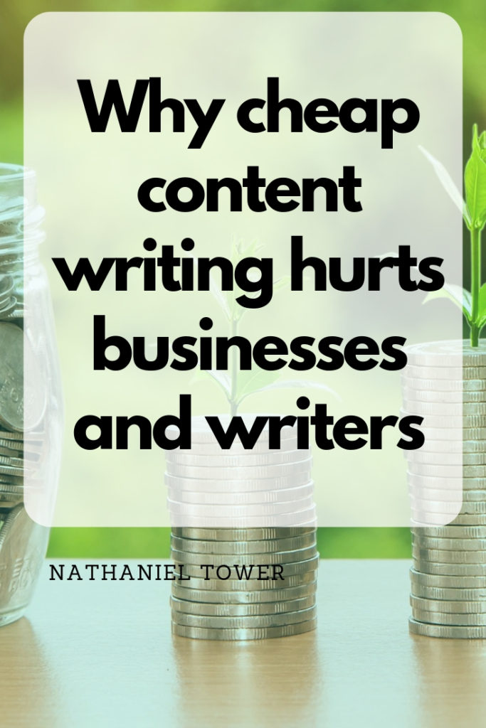Why cheap content writing hurts business and writers