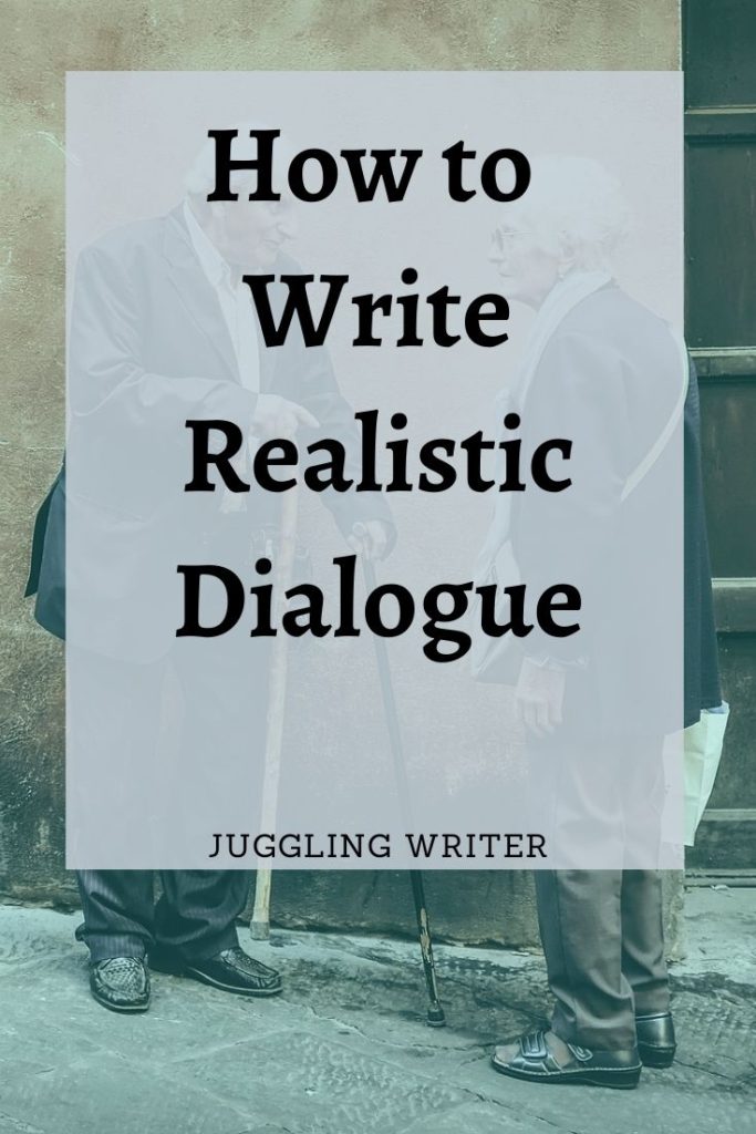 How to write realistic dialogue