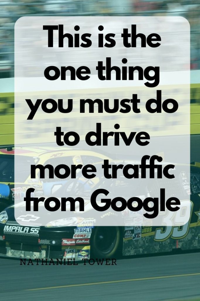 The one thing you absolutely must do to drive more organic traffic to your website