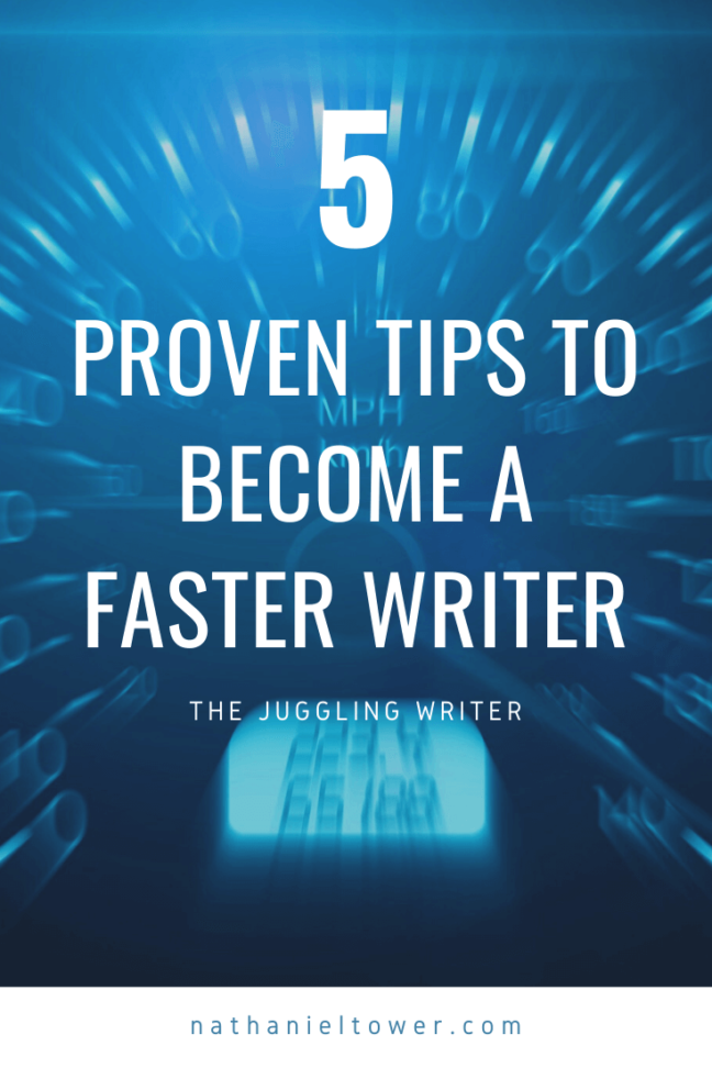 how to write faster