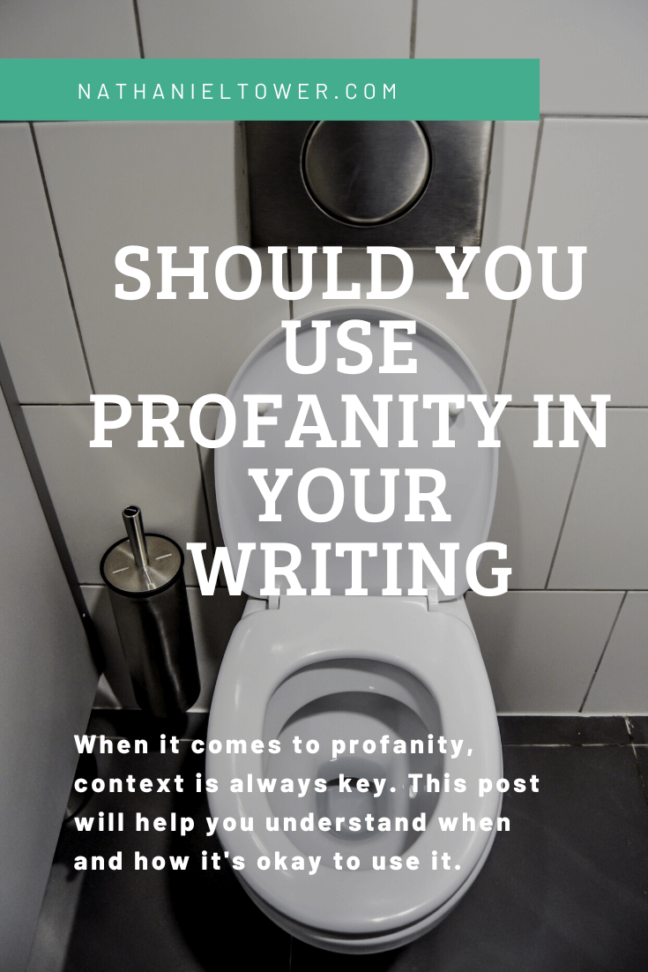 should you use profanity in your writing
