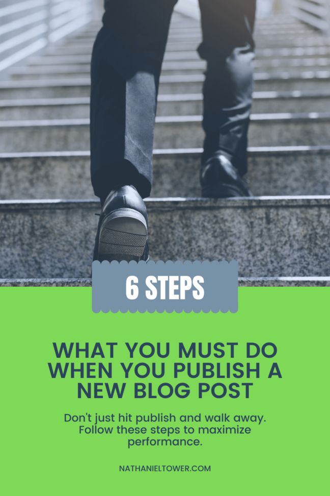 6 things to do after you publish your blog post